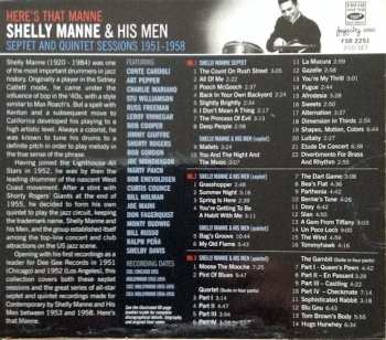 3CD/Box Set Shelly Manne & His Men: Here's That Manne