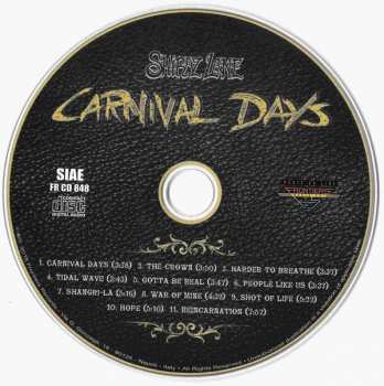CD Shiraz Lane: Carnival Days