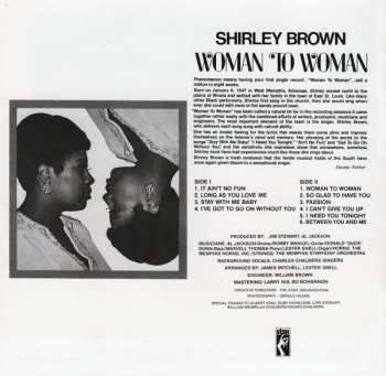CD Shirley Brown: Woman To Woman