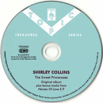 CD Shirley Collins: The Sweet Primeroses DLX