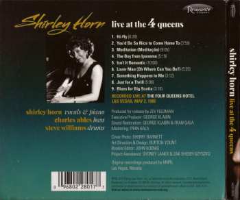 CD Shirley Horn: Live At The 4 Queens