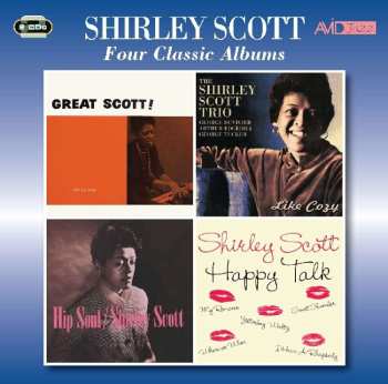 2CD Shirley Scott: Four Classic Albums: Great Scott / Like Cozy / Hip Soul / Happy Talk
