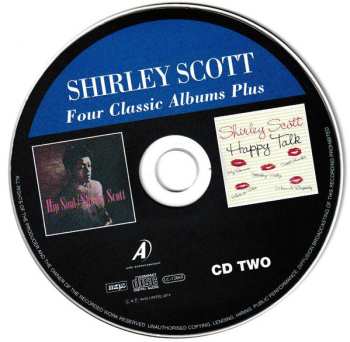 2CD Shirley Scott: Four Classic Albums: Great Scott / Like Cozy / Hip Soul / Happy Talk