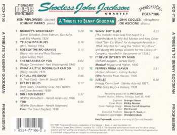 CD Shoeless John Jackson Quartet: A Tribute To Benny Goodman