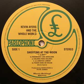LP Kevin Ayers And The Whole World: Shooting At The Moon