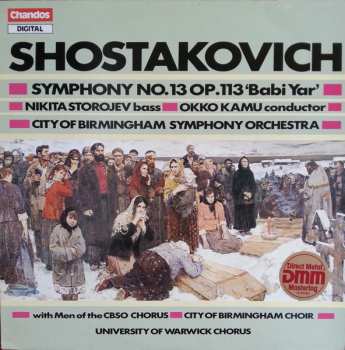 Album Dmitri Shostakovich: Symphony No.13 Op.113 “Babi Yar”