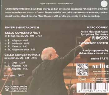 CD Dmitri Shostakovich: Cello Concertos