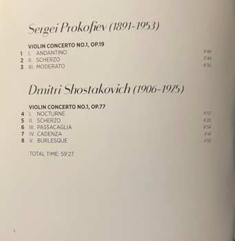 CD Sergei Prokofiev: Violin Concertos No. 1