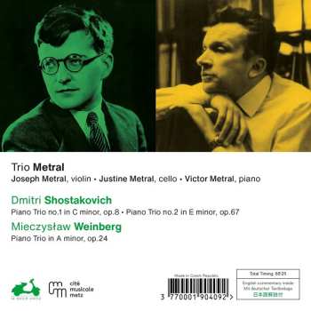 CD Dmitri Shostakovich: Piano Trio