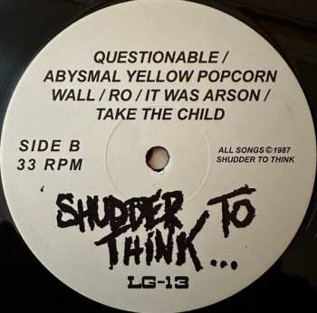 LP Shudder To Think: 1987 (100,019 Men Go Wow Wow Wow)
