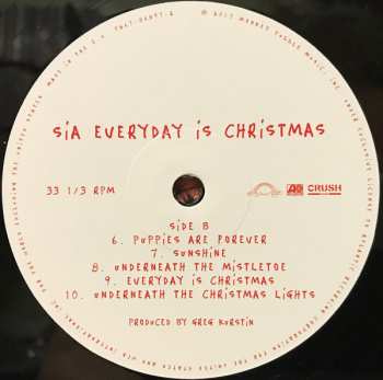 LP Sia: Everyday Is Christmas