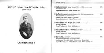5CD/Box Set Jean Sibelius: Chamber Music II