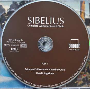 2CD/Box Set Jean Sibelius: Sibelius Compete Works For Mixed Choir