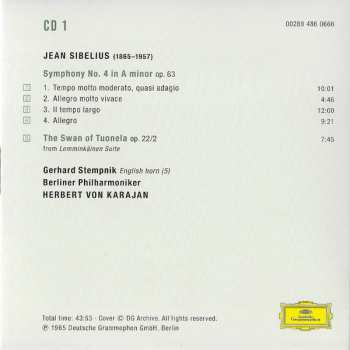 5CD/Box Set/Blu-ray Herbert von Karajan: Karajan Sibelius: Complete Recordings On Deutsche Grammophon
