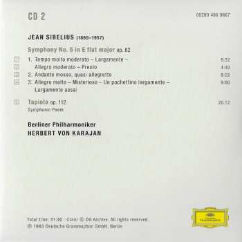 5CD/Box Set/Blu-ray Herbert von Karajan: Karajan Sibelius: Complete Recordings On Deutsche Grammophon