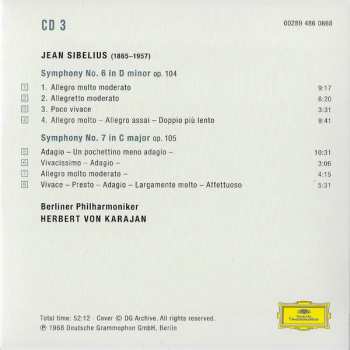 5CD/Box Set/Blu-ray Herbert von Karajan: Karajan Sibelius: Complete Recordings On Deutsche Grammophon