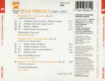 CD Leonard Bernstein: Symphonies Nos. 1 & 5 / Romance For Strings