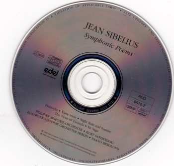 CD Jean Sibelius: Sinfonische Dichtungen - Symphonic Poems