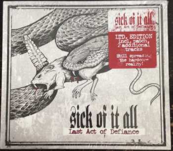 CD Sick Of It All: Last Act Of Defiance LTD