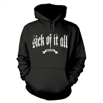 Hooded Sweatshirt Logo Sick Of It All