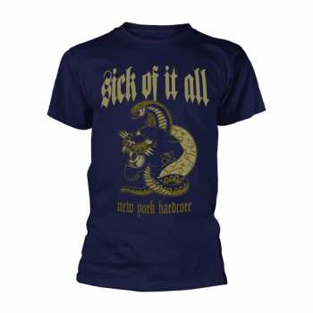 Merch Sick Of It All: Tričko Panther (navy) S