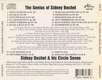 CD Sidney Bechet: The Genius Of Sidney Bechet. This Is Jazz Broadcasts + Bechet's Circle Seven