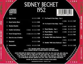 CD Sidney Bechet: 1952