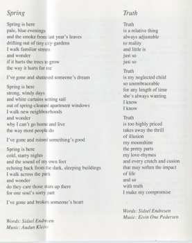MC Sidsel Endresen: So I Write