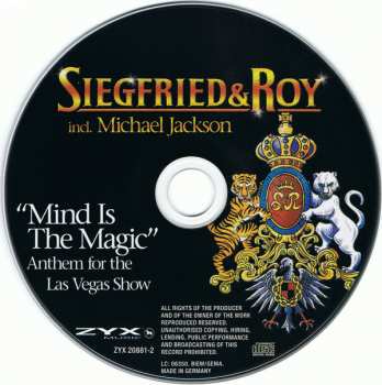 CD Siegfried & Roy: Magic Music (The Show)
