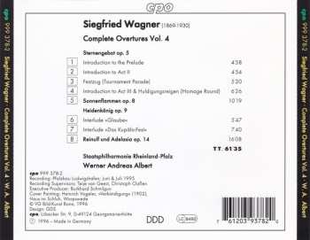 7CD Siegfried Wagner: Siegfried Wagner: Complete Orchestral Works