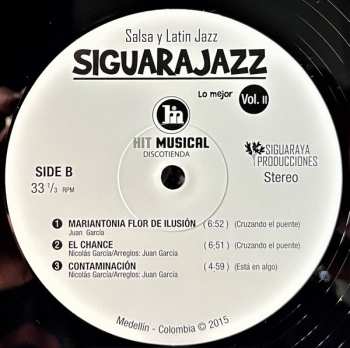 LP Siguarajazz: Lo Mejor Vol. 2