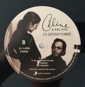 2LP Céline Dion: S'Il Suffisait D'Aimer