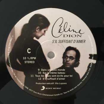 2LP Céline Dion: S'Il Suffisait D'Aimer