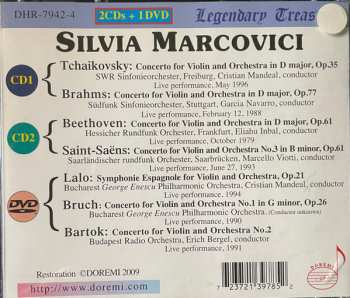 2CD/DVD/Box Set Silvia Marcovici: Violin Concertos. Vol.1