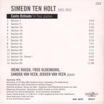 12CD/Box Set Simeon ten Holt: Canto Ostinato XL