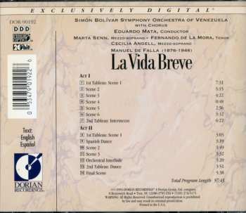 CD Manuel de Falla: La Vida Breve