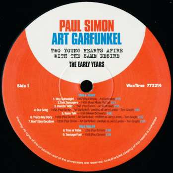 LP Simon & Garfunkel: The Early Years LTD