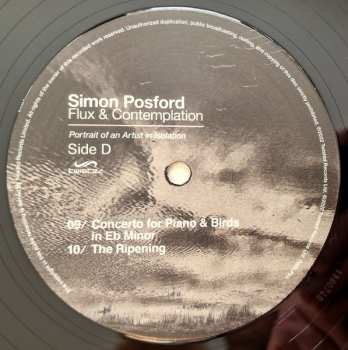 2LP Simon Posford: Flux & Contemplation - Portrait Of An Artist In Isolation