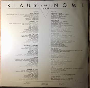 LP Klaus Nomi: Simple Man