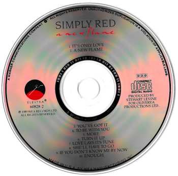 CD Simply Red: A New Flame