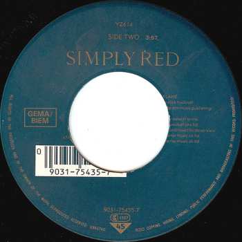 SP Simply Red: Something Got Me Started
