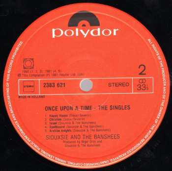 LP Siouxsie & The Banshees: Once Upon A Time/The Singles