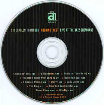 CD Sir Charles Thompson: Robbins' Nest 