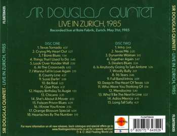 2CD Sir Douglas Quintet: Live In Zurich, 1985