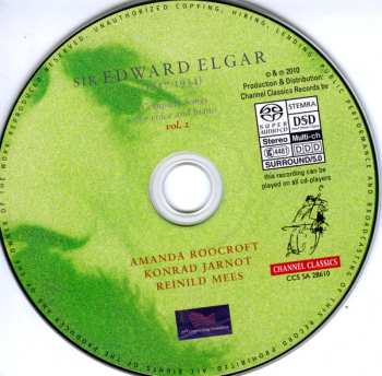SACD Sir Edward Elgar: Complete Songs For Voice And Piano Vol. 2