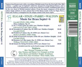 CD Sir Edward Elgar: Music For Brass Septet • 6