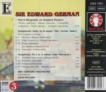 CD John Wilson: Symphonic Suite The 'Leeds' / Symphony No. 2 The 'Norwich' / March Rhapsody On Original Themes