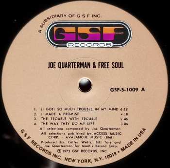 LP Sir Joe Quarterman & Free Soul: Sir Joe Quarterman & Free Soul