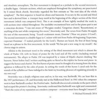 2CD Sir John Barbirolli: Mahler: Symphony No.2 ‘Resurrection’ / Stravinsky: Symphony of Psalms