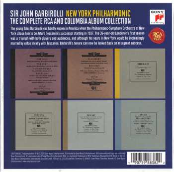 6CD/Box Set The New York Philharmonic Orchestra: The Complete RCA and Columbia Album Collection